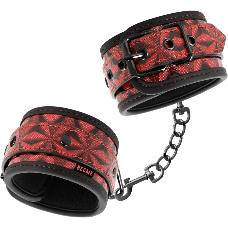 BEGME - RED EDITION PREMIUM-HANDSCHELLEN MIT NEOPRENFUTTER - Vanelion Paradise