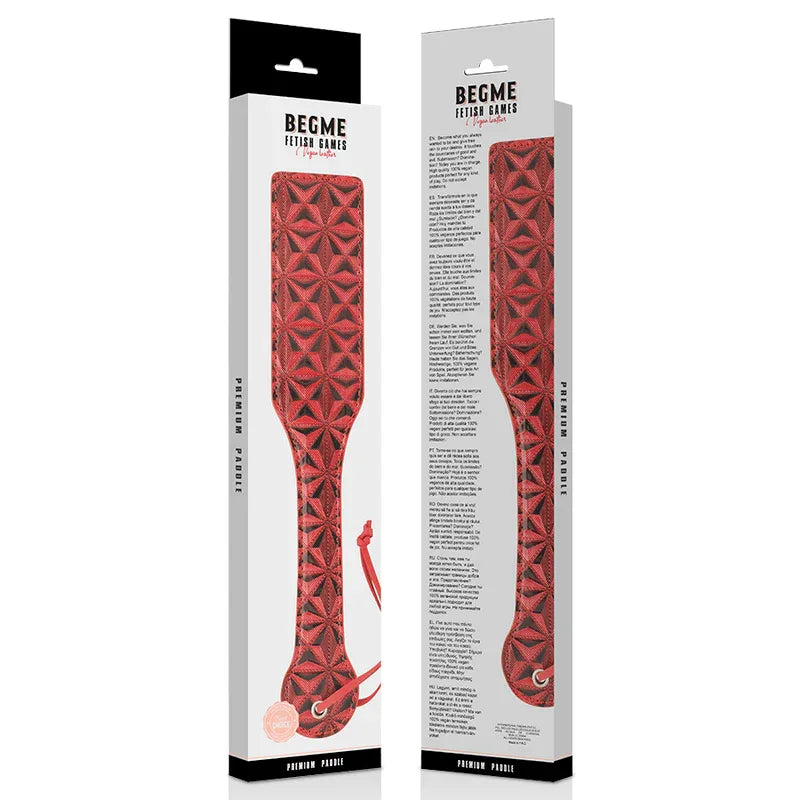 BEGME - RED EDITION VEGANE LEDERSCHAUFEL - Vanelion Paradise