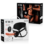 FETISH SUBMISSIVE CYBER STRAP - HARNESS MIT FERNBEDIENUNG DILDO WATCHME M TECHNOLOGIE - Vanelion Paradise