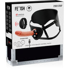 FETISH SUBMISSIVE CYBER STRAP - HARNESS MIT FERNBEDIENUNG DILDO WATCHME M TECHNOLOGIE - Vanelion Paradise
