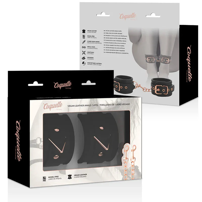 COQUETTE CHIC DESIRE - FANTASY-KNÖCHEL-MANSCHETTEN MIT NEOPRENFUTTER - Vanelion Paradise