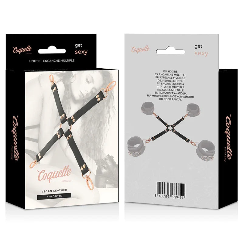 COQUETTE CHIC DESIRE - FANTASY HOG TIE VEGANES LEDER - Vanelion Paradise