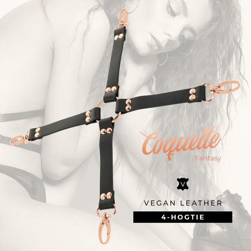 COQUETTE CHIC DESIRE - FANTASY HOG TIE VEGANES LEDER - Vanelion Paradise