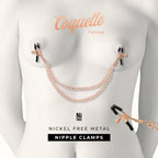 COQUETTE CHIC DESIRE - FANTASY-NIPPELCLIPS AUS METALL MIT KETTE - Vanelion Paradise