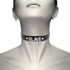 COQUETTE CHIC DESIRE - SKLAVEN-HALSBAND AUS VEGANEM LEDER - Vanelion Paradise