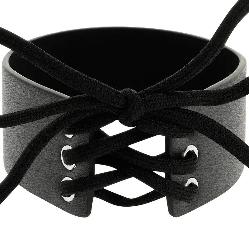 COQUETTE CHIC DESIRE - VEGANES LEDER-HALSBAND - Vanelion Paradise