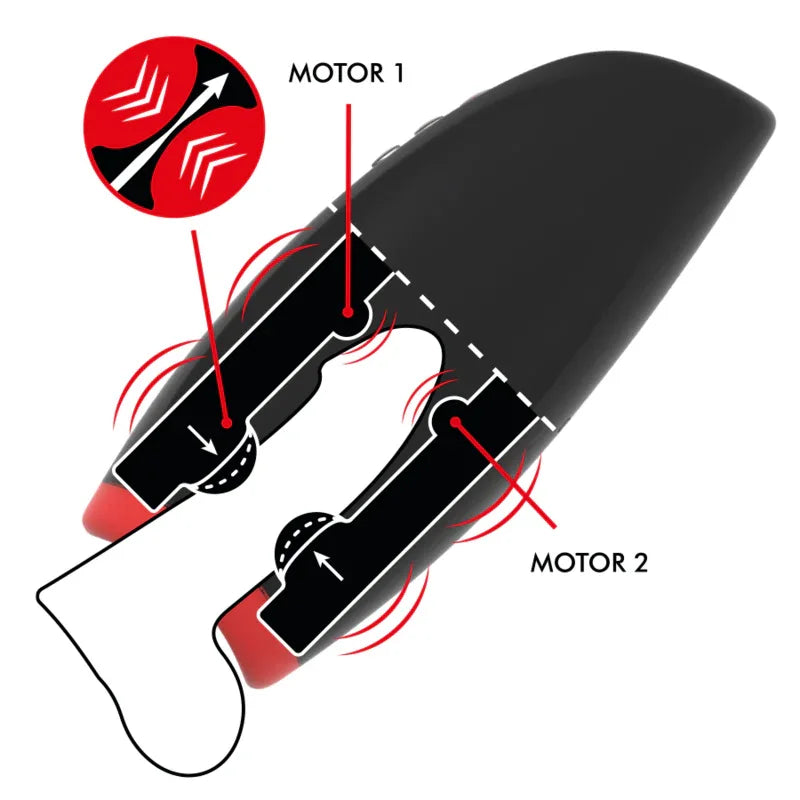 JAMYJOB - NOVAX MASTURBATOR MIT VIBRATION UND KOMPRESSION - Vanelion Paradise
