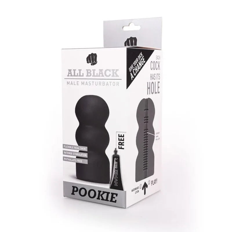ALL BLACK - MASTURBATOR-POOKIE - Vanelion Paradise