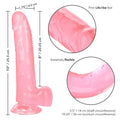 CALEXOTICS - GRÖSSE KÖNIGIN-DILDO ROSA 20.3 CM - Vanelion Paradise