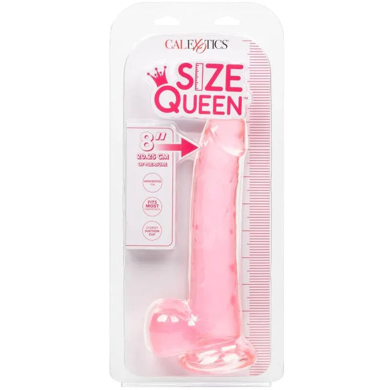 CALEXOTICS - GRÖSSE KÖNIGIN-DILDO ROSA 20.3 CM - Vanelion Paradise