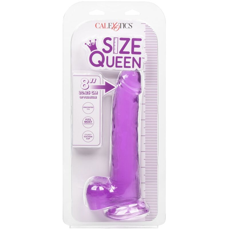 CALEXOTICS - GRÖSSE KÖNIGIN-DILDO LILA 20.3 CM