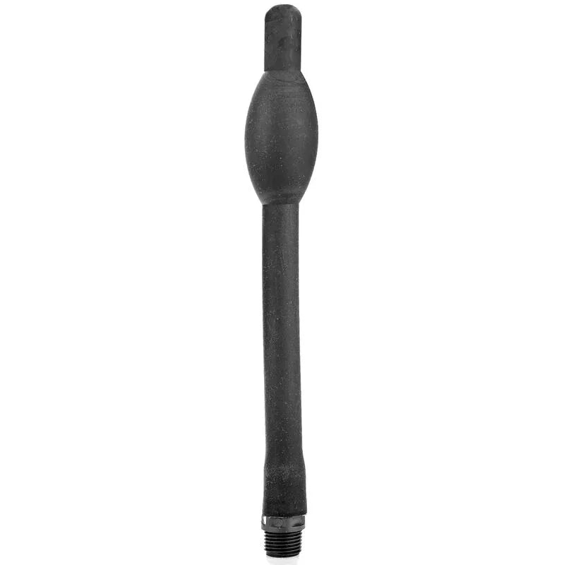 ALL BLACK - DUSCHE ANAL KLAPPBARES SILIKON 27 CM - Vanelion Paradise