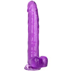 CALEXOTICS - GRÖSSE KÖNIGIN-DILDO LILA 25.5 CM - Vanelion Paradise