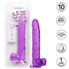 CALEXOTICS - GRÖSSE KÖNIGIN-DILDO LILA 25.5 CM - Vanelion Paradise