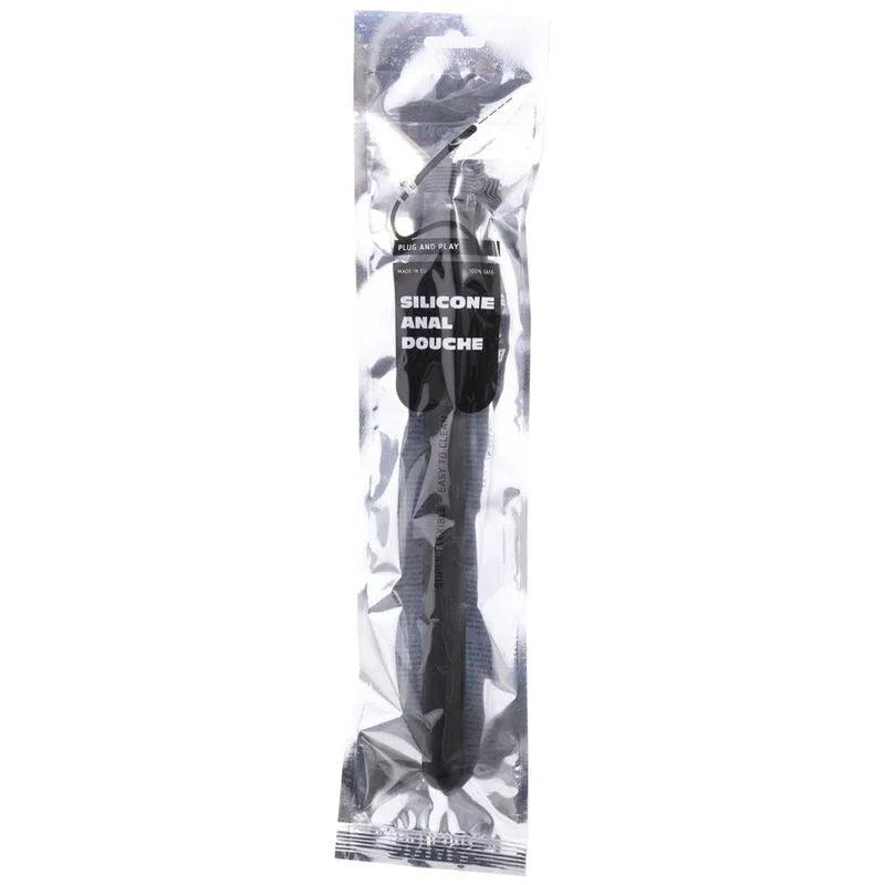 ALL BLACK - PERLENDUSCHE ANAL SILIKON 27 CM - Vanelion Paradise