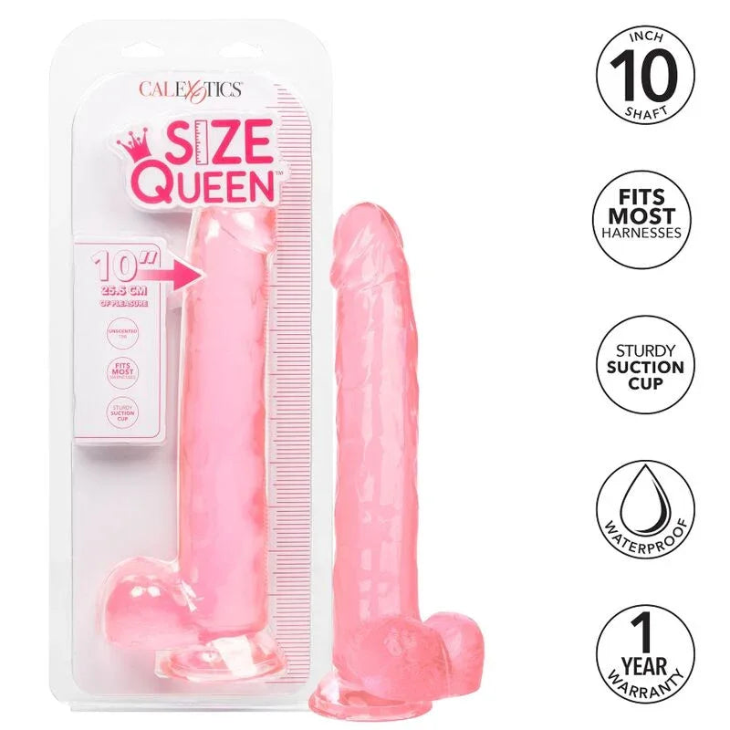 CALEXOTICS - GRÖSSE KÖNIGIN-DILDO ROSA 25.5 CM - Vanelion Paradise