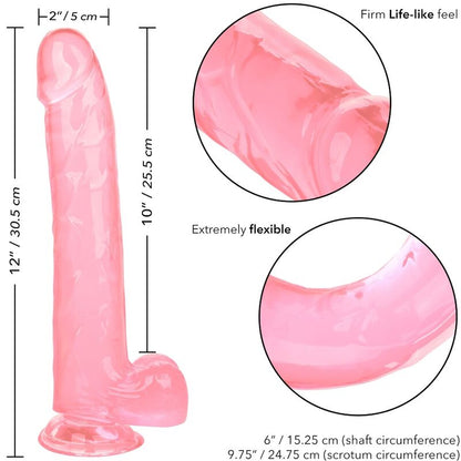 CALEXOTICS - GRÖSSE KÖNIGIN-DILDO ROSA 25.5 CM