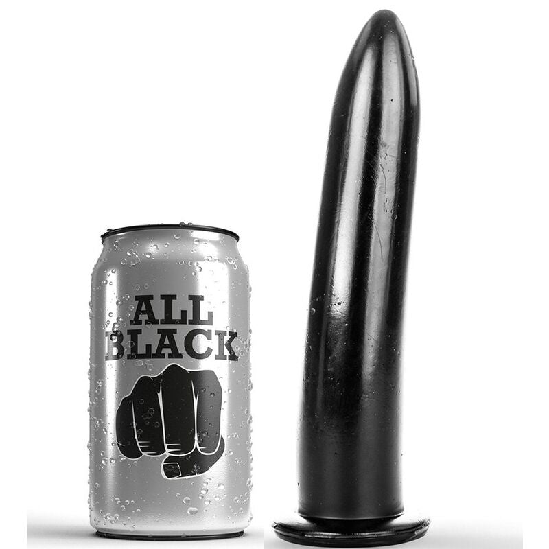 ALL BLACK - DILATOR ANAL Y VAGINAL 20 CM