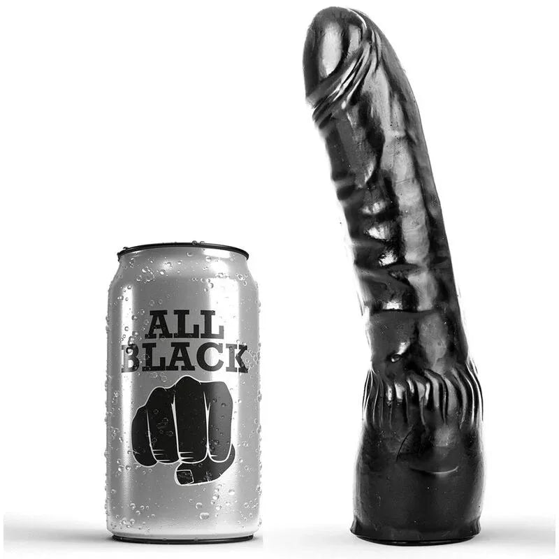 ALL BLACK - DILDO SCHWARZ REALISTISCH 20 CM - Vanelion Paradise