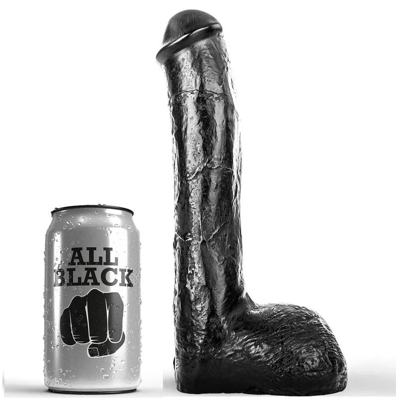 ALL BLACK - PENE REALISTISCHER ANAL 23 CM - Vanelion Paradise