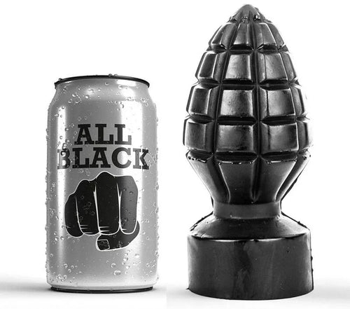 ALL BLACK - ANALSTECKER 14 CM - Vanelion Paradise