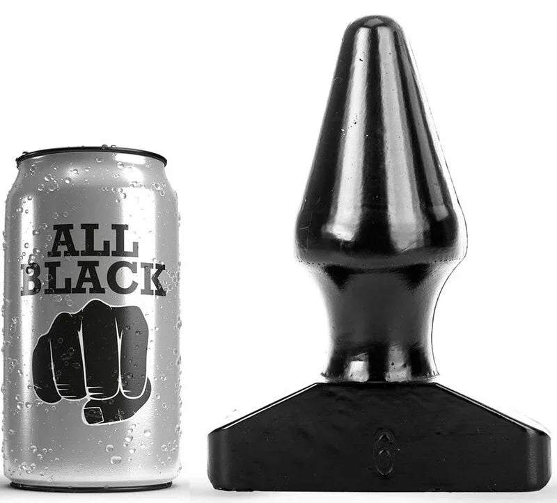 ALL BLACK - ANALSTECKER 15,5 CM - Vanelion Paradise