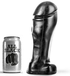 ALL BLACK - DONG 22 CM BREITER ZEHE - Vanelion Paradise