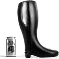 ALL BLACK - RIESIGER WEICHER FISTINGSTIEFEL 31 CM - Vanelion Paradise