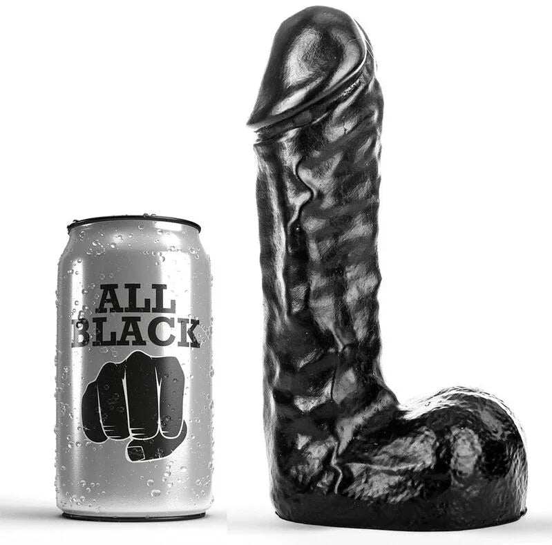 ALL BLACK - DONG 19 CM - Vanelion Paradise