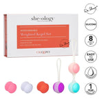 CALEXOTICS - SHE-OLOGY SET BOLAS KEGEL INTERCAMBIABLES - Vanelion Paradise