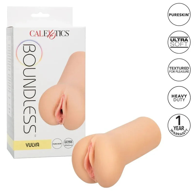 CALEXOTICS - BOUNDLESS VULVA STROKER HELLE HAUT - Vanelion Paradise
