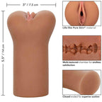 CALEXOTICS - BOUNDLESS VULVA STROKER KARAMELLHAUT - Vanelion Paradise