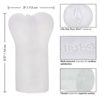 CALEXOTICS - BOUNDLESS VULVA STROKER TRANSPARENT - Vanelion Paradise