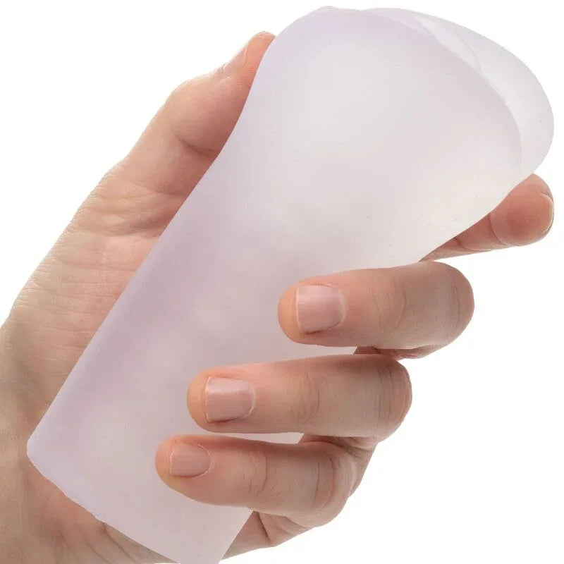 CALEXOTICS - BOUNDLESS VULVA STROKER TRANSPARENT - Vanelion Paradise