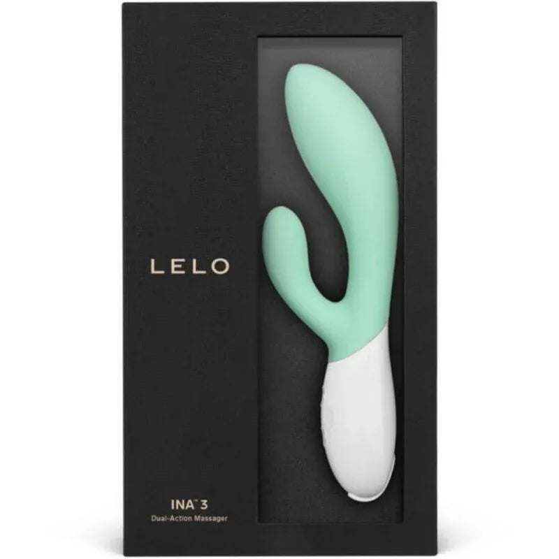 LELO - INA 3 GREEN RABBIT VIBRATOR LUXUS-ALGEN - Vanelion Paradise