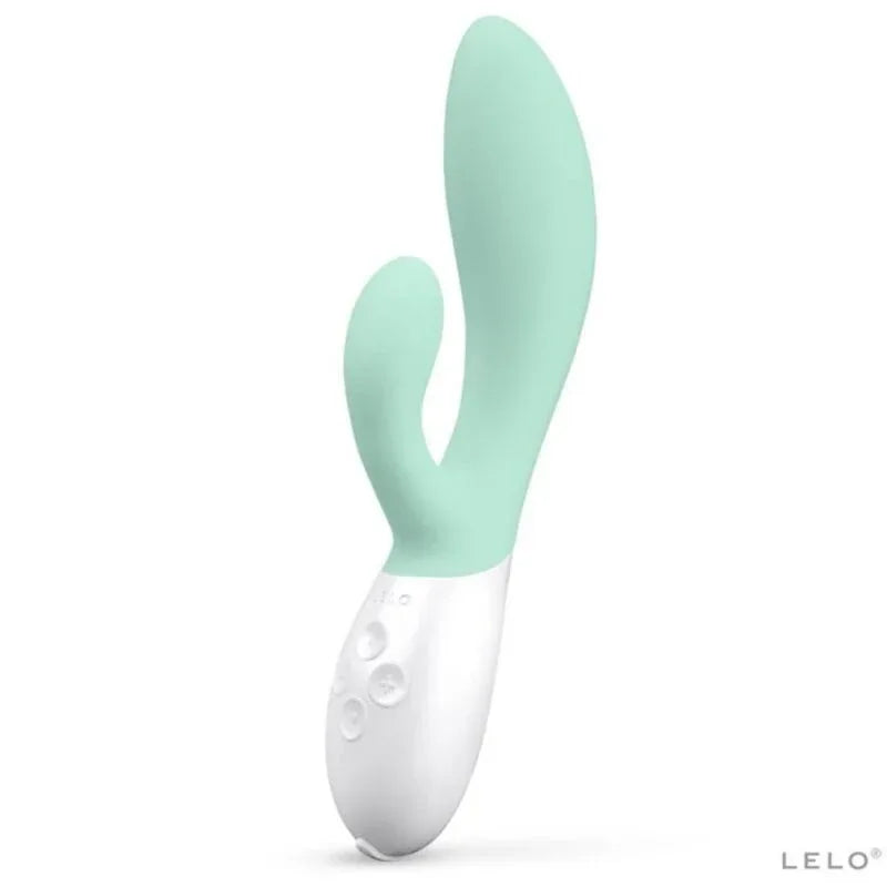 LELO - INA 3 GREEN RABBIT VIBRATOR LUXUS-ALGEN - Vanelion Paradise