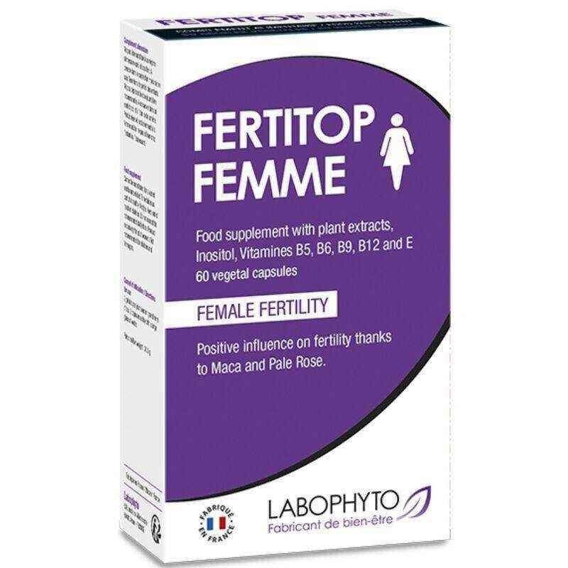 LABOPHYTO - FERTITOP WOMEN FERTILITY NAHRUNGSERGNZUNGSMITTEL WEIBLICHE FRUCHTBARKEIT 60 PILLEN - Vanelion Paradise