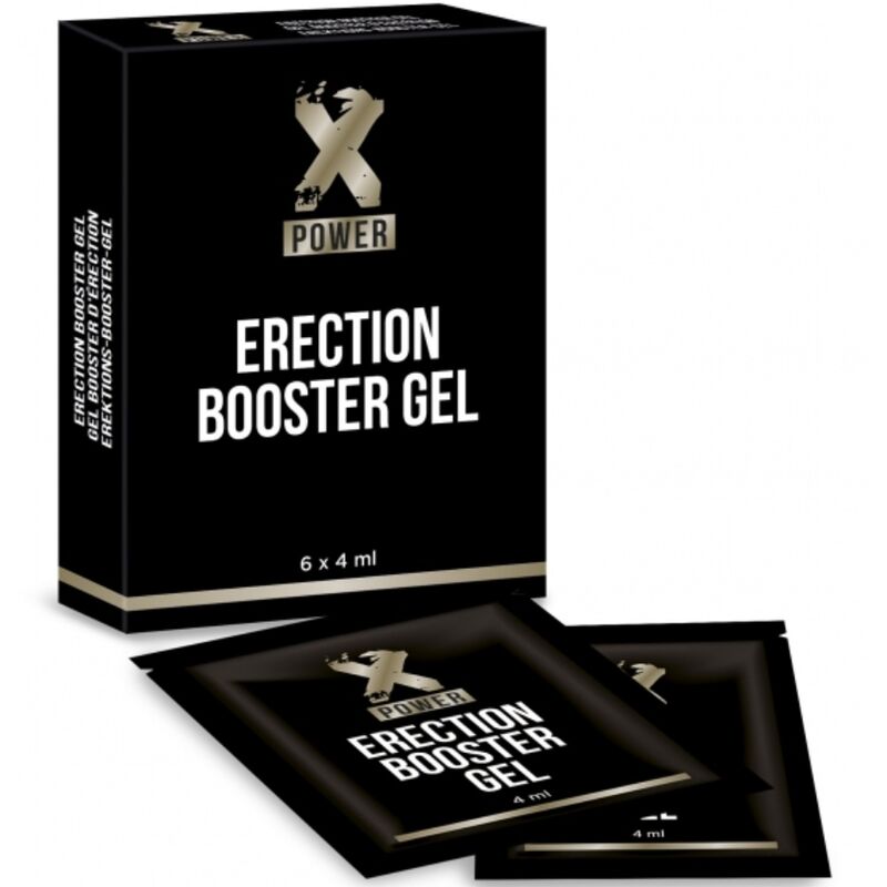 XPOWER - ERECTION BOOSTER GEL 6 X 4 ML