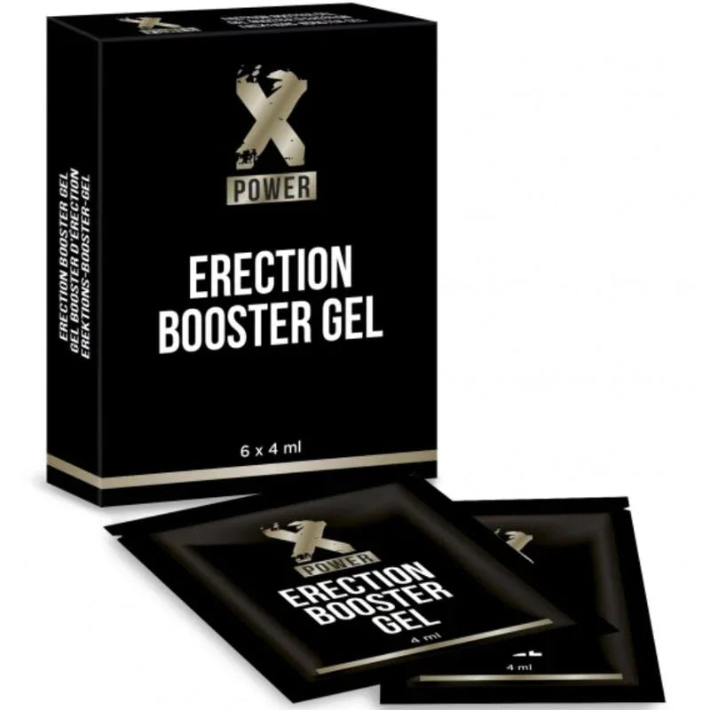 XPOWER - ERECTION BOOSTER GEL 6 X 4 ML - Vanelion Paradise