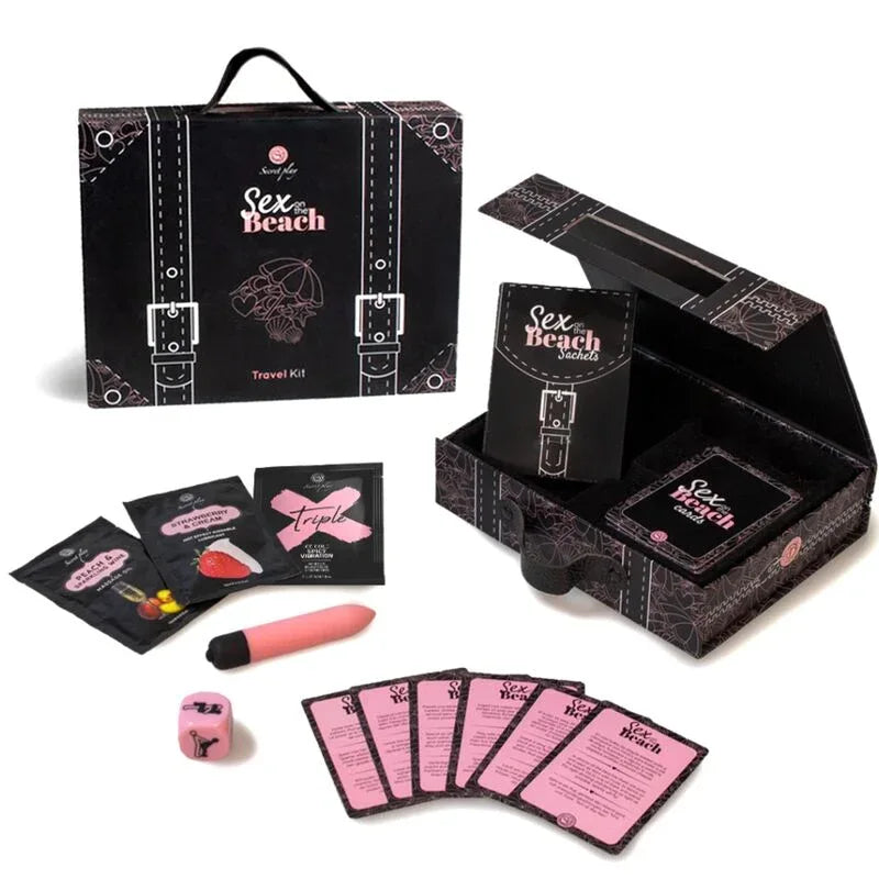 SECRETPLAY - SEX ON THE BEACH TRAVEL KIT (ES/EN/DE/FR/NL/PT) - Vanelion Paradise