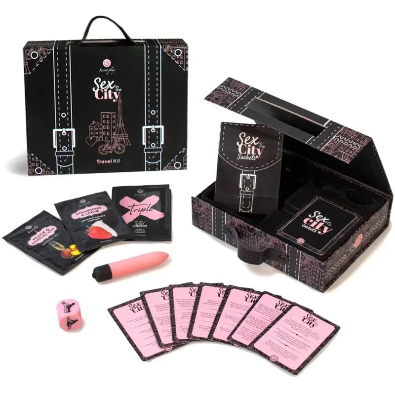SECRETPLAY - SEX IN THE CITY TRAVEL KIT (ES/EN/DE/FR/NL/PT) - Vanelion Paradise