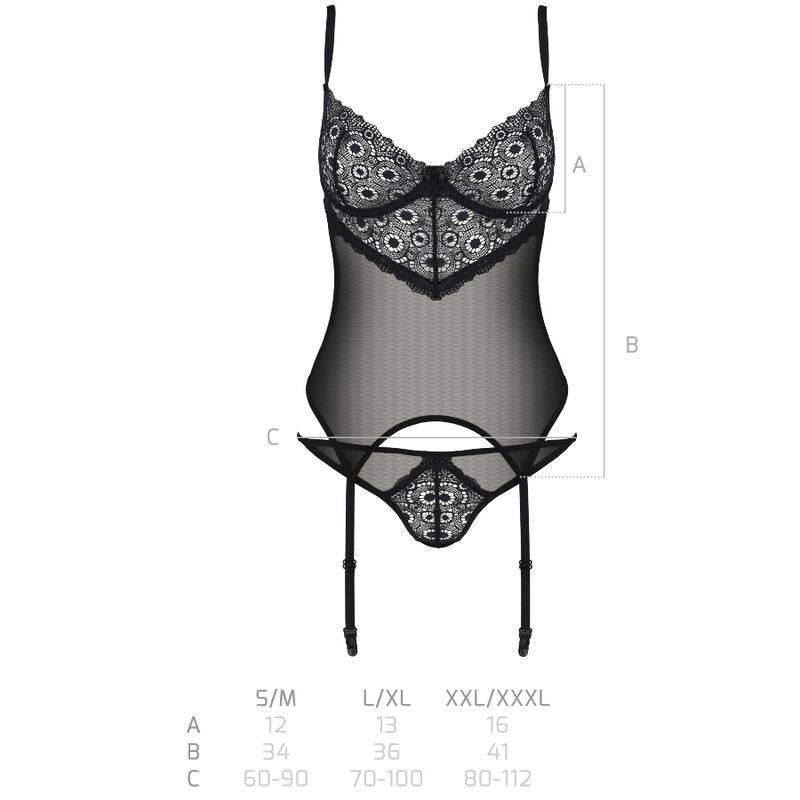 PASSION - ZINNIA KORSETT ECO KOLLEKTION S/M - Vanelion Paradise