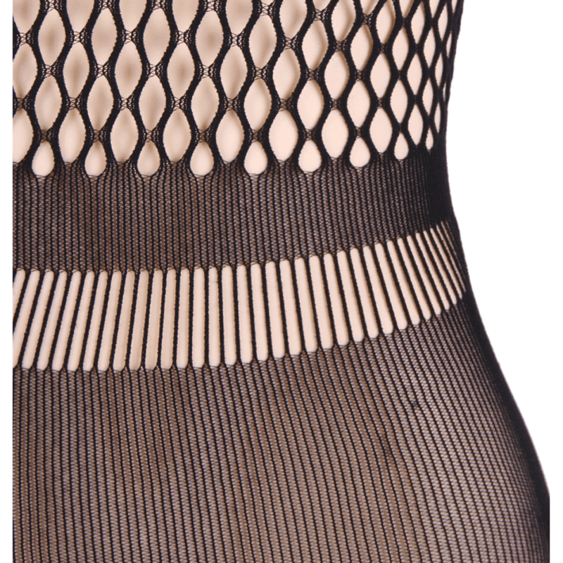 QUEEN LINGERIE - KURZRMELIGES NETZKÖRPERKLEID S/L - Vanelion Paradise
