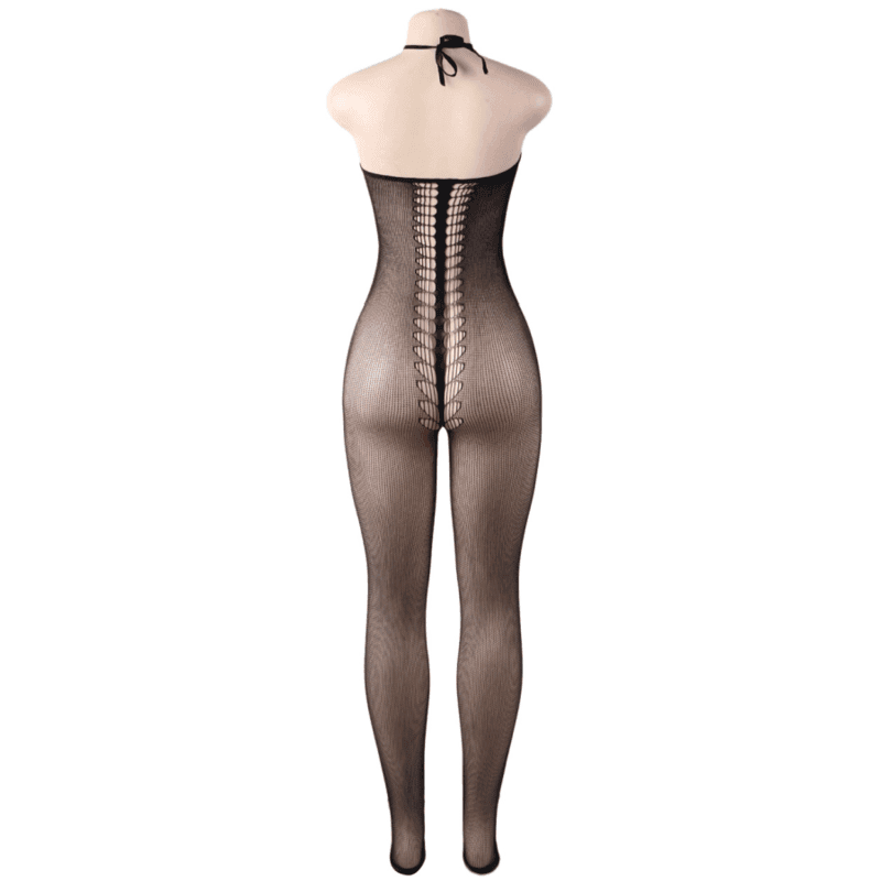 QUEEN LINGERIE - HALTER NECK BODYSTOCKING S/L - Vanelion Paradise