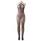 QUEEN LINGERIE - HALTER NECK BODYSTOCKING S/L - Vanelion Paradise