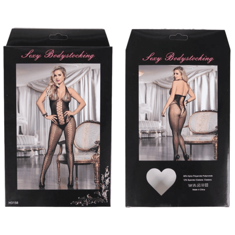 QUEEN LINGERIE - NET BACK MONKEY S/L - Vanelion Paradise