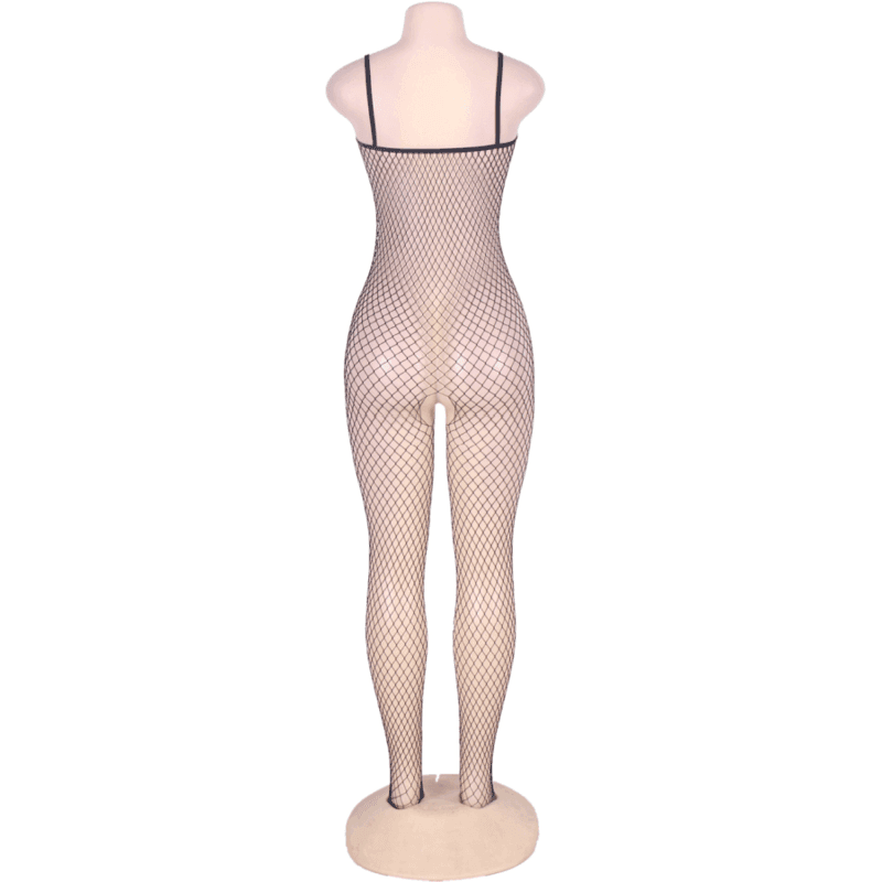 QUEEN LINGERIE - BODYSTOCKING MIT BAND MIT AUSSCHNITT S/L - Vanelion Paradise