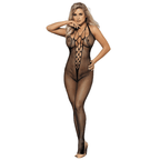 QUEEN LINGERIE - NECKHOLDER-BODYSTOCKING MIT OFFENEM RÜCKEN S/L - Vanelion Paradise