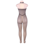 QUEEN LINGERIE - NECKHOLDER-BODYSTOCKING MIT OFFENEM RÜCKEN S/L - Vanelion Paradise