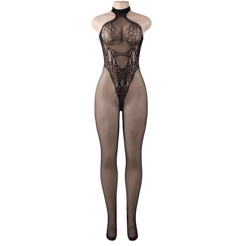 QUEEN LINGERIE - BARE BACK BODYSTOCKING S/L - Vanelion Paradise